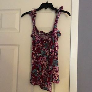 floral tank top